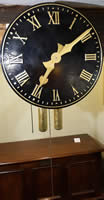 Fine and rare weight driven Gallery/Turret Clock