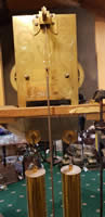 Fine and rare weight driven Gallery/Turret Clock