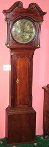 18th Century Oak 30 Hour Longcase Clock by George Bourn, Kirkby
