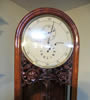 A 19th century mahogany cased drum head domestic Regulator