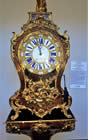 An impressive Louis XV style, gilt brass mounted Boulle Bracket Clock