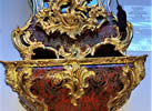 An impressive Louis XV style, gilt brass mounted Boulle Bracket Clock