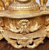 Mid 19th century gilded French Striking Bracket Clock