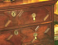 Late 17th cent oak geometric Chest of Drawers