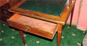 Swedish Rosewood Cartonnier Bureau Plat 